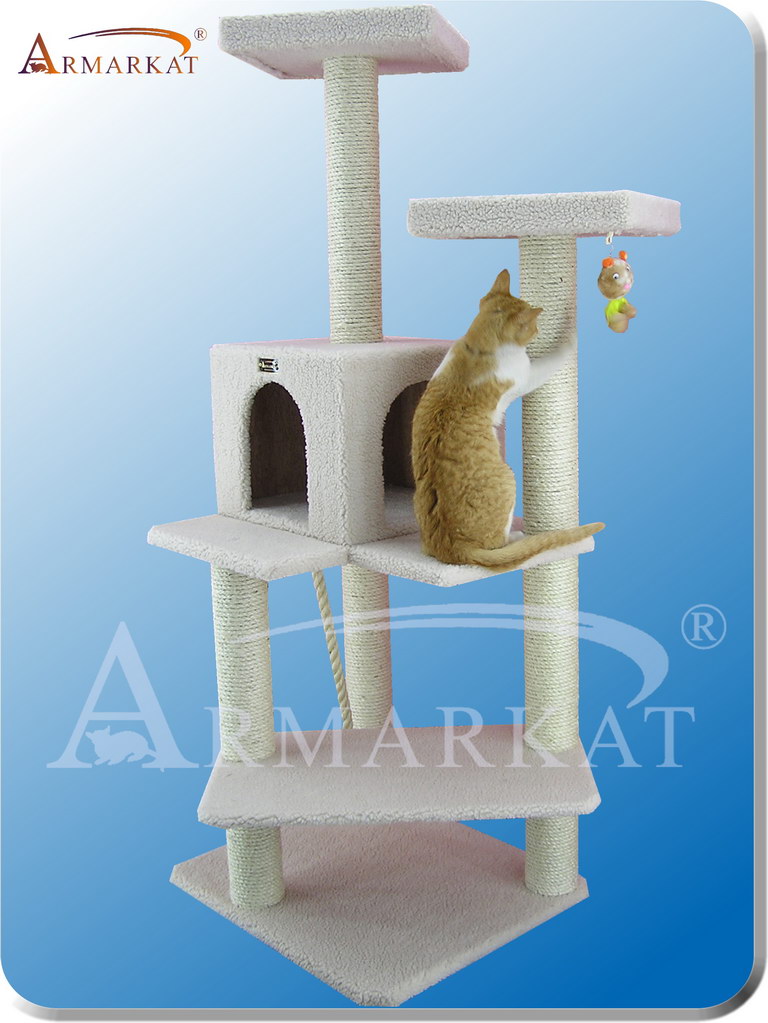 Classic Cat Tree B5701 - Height 57'